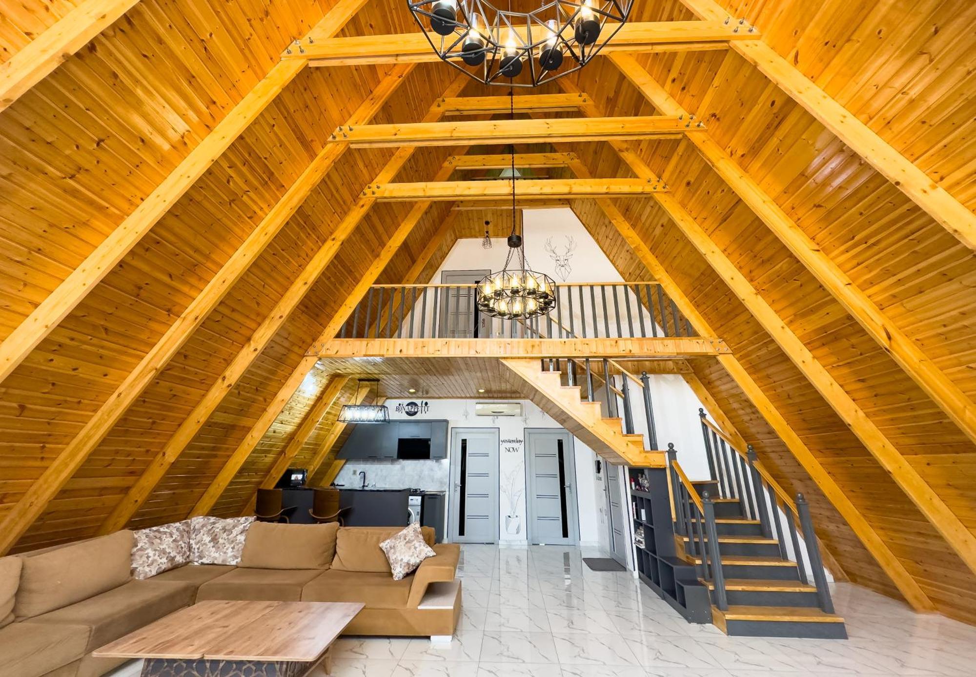 Qafqaz Family Chalet Gabala Exterior photo